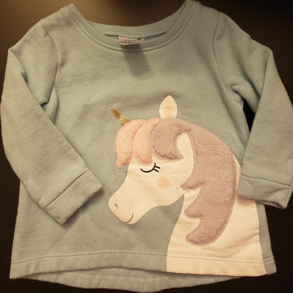 12 Month Unicorn Sweater